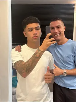 foto com o CR7!