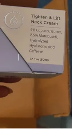 Neck cream