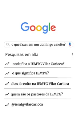 convite de culto 