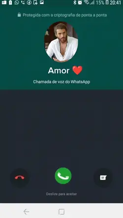 ligação whatsapp