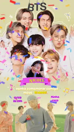 Convite do BTS