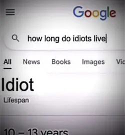 Idiots live lmao