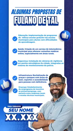 Propostas vereador ✈️
