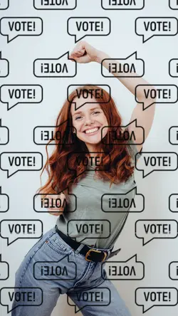 Vote overlay 