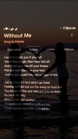 without me