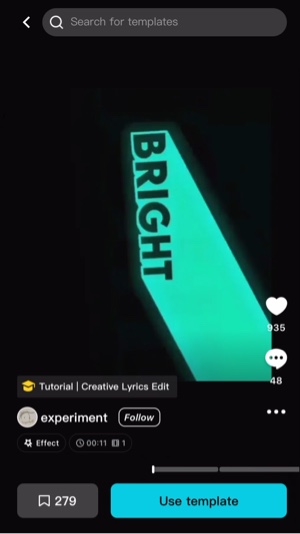 capcut template cover