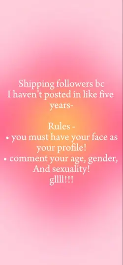 SHIPPING FOLLWERS