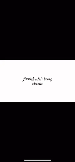 Finnick being iconic