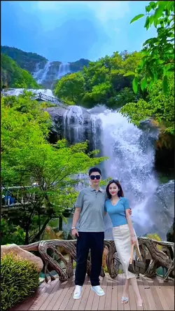 Waterfall view