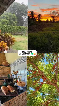 Meu final de semana 