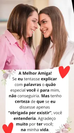 mensagem para amiga 