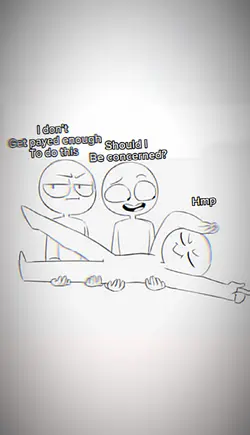 Trio friends meme