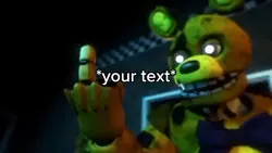 Middle finger fnaf 