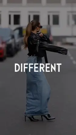 I’m different..