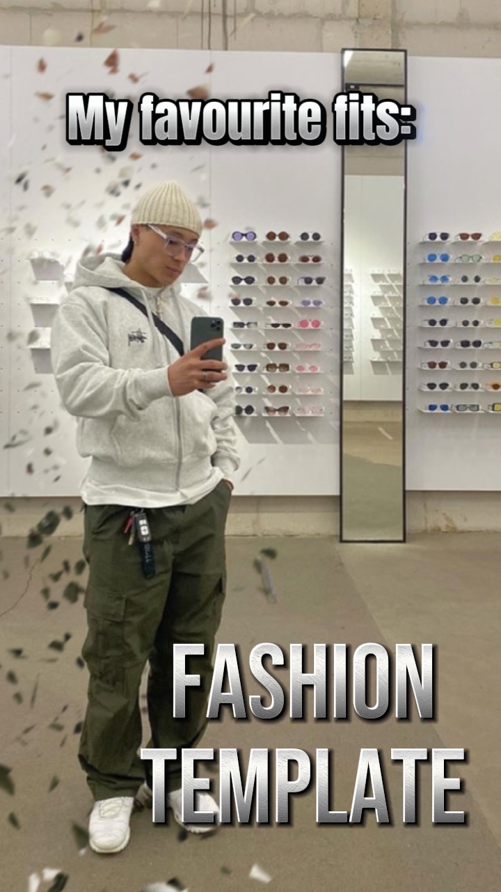 capcut template cover