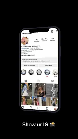 Show ur IG 📸