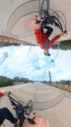 demonstração de 360°