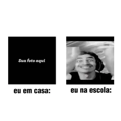 Em casa X na escola 