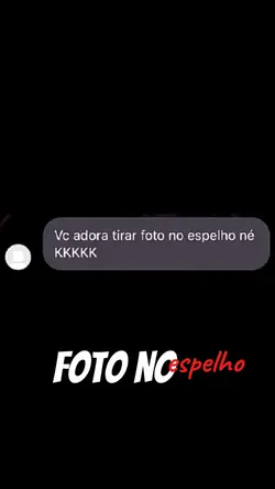 foto no espelho 