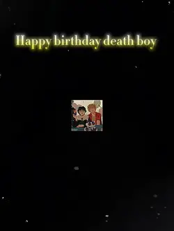 Happy belated birthd