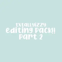 editing pack part 2