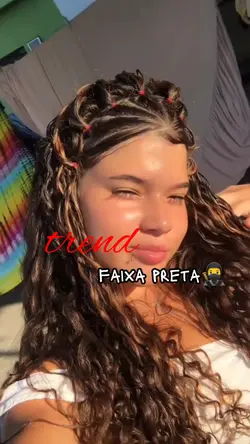 trend faixa preta 