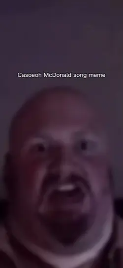 Caseoh McDonald meme