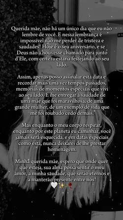 Saudade mãe 