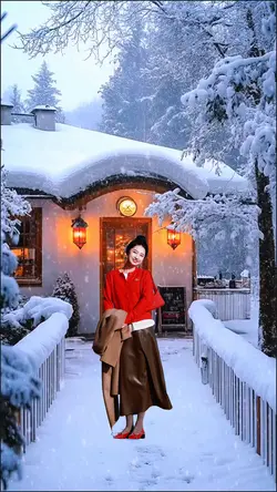 Snow scene