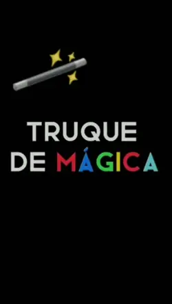truque de mágica 