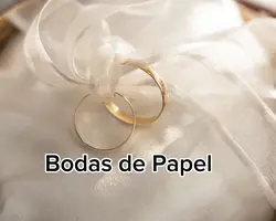Bodas de papel!