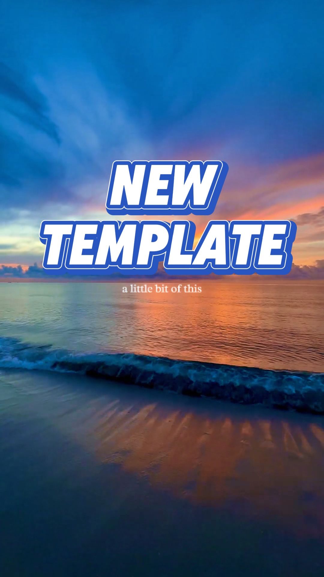 capcut template cover