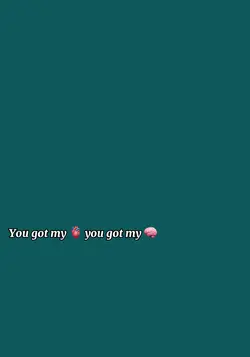 “U got my heart…”
