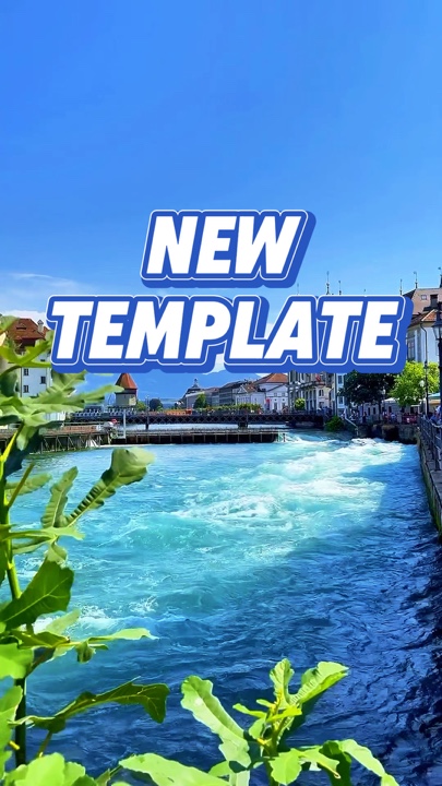 capcut template cover