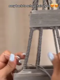 Easy bts hair style😍