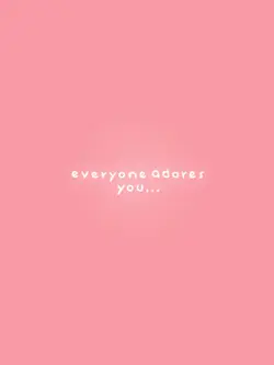 At least I do 💗