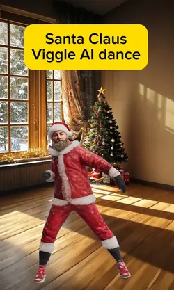 Santa Claus AI Dance