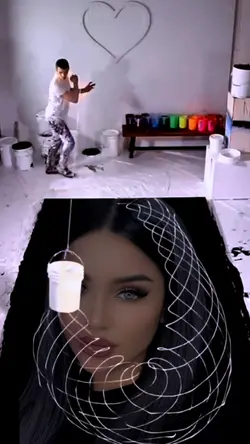 Bucket painting 