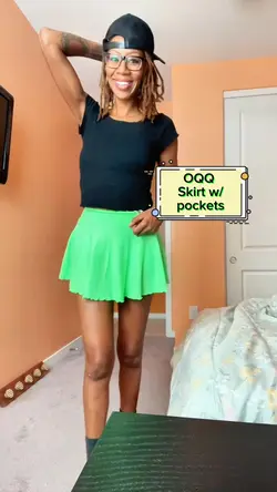 OQQ Skirt w/pockets