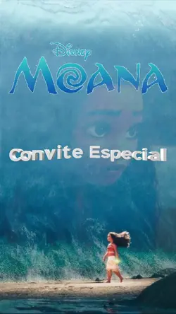 Convite Moana