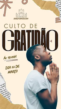 Culto de Gratidão 