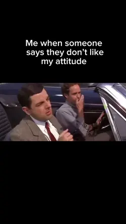 What attitude?