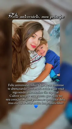 Parabéns filho