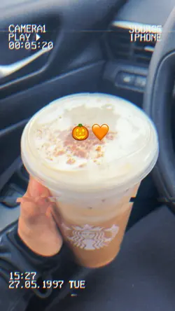 Pumpkin spice latte 