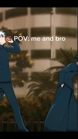 me and bro POV: