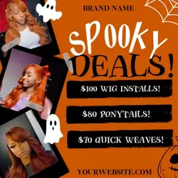 OCT Hair flyer🎃
