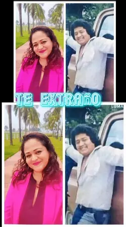 Abrazo con fotos 