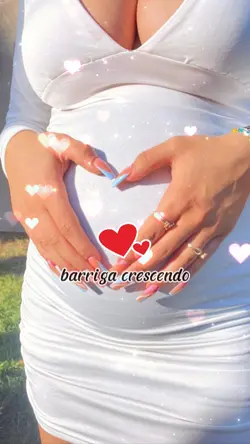 Barriga crescendo...