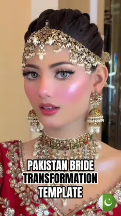 Pakistan bride look