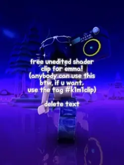 free shader clip!